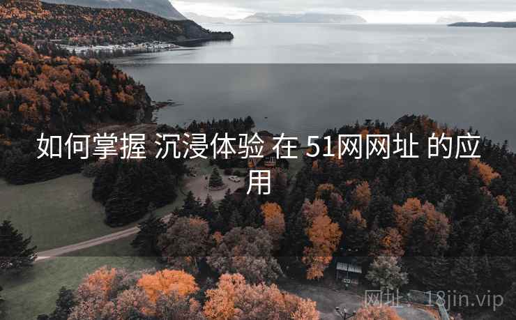如何掌握 沉浸体验 在 51网网址 的应用  第2张