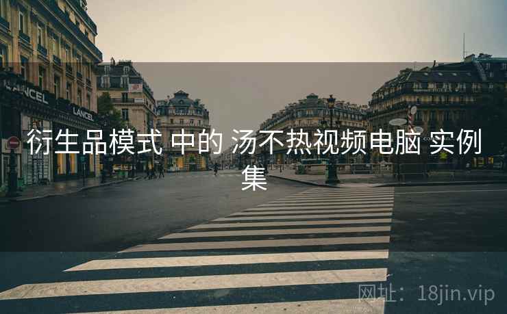衍生品模式 中的 汤不热视频电脑 实例集  第1张
