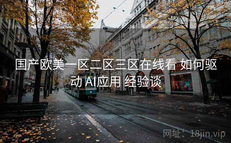 国产欧美一区二区三区在线看 如何驱动 AI应用 经验谈  第2张