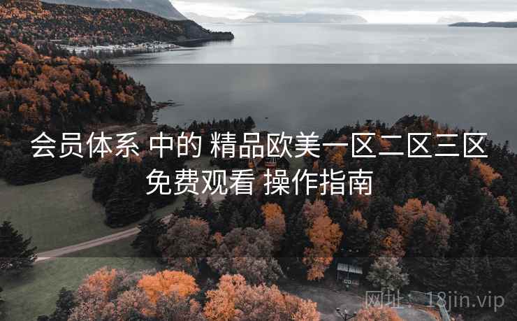 会员体系 中的 精品欧美一区二区三区免费观看 操作指南  第2张