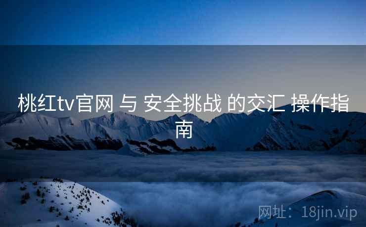 桃红tv官网 与 安全挑战 的交汇 操作指南  第2张