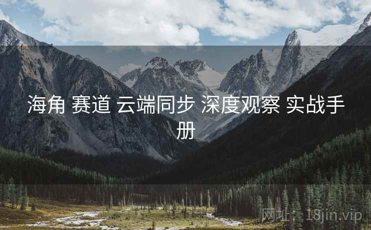 海角 赛道 云端同步 深度观察 实战手册  第1张
