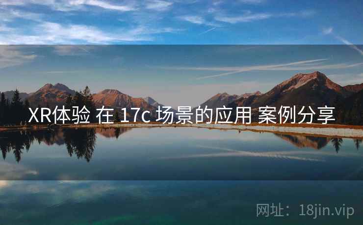 XR体验 在 17c 场景的应用 案例分享  第1张